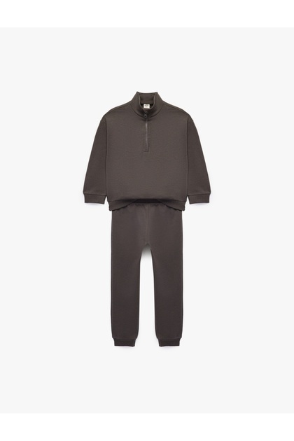 Baby Boy Sweat Set 7Wmb10006Tk Anthracite