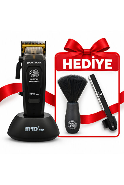 MRD HC-90 Pro SmartBrain Siyah Profesyonel Saç Tıraş Makinesi