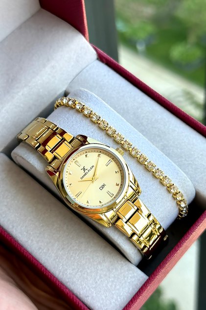 Orijinal Kadın Kol Saati 2 Yıl Garantili Bileklik Hediyeli Su Geçirmez Çelik Kordon
