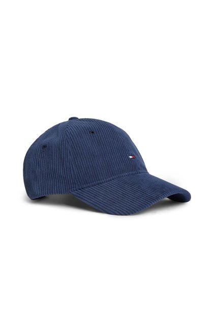 FİTİLLİ KADİFE 6 PANEL BASEBALL CAP LACİVERT ERKEK ŞAPKA AM0AM14530-C7G