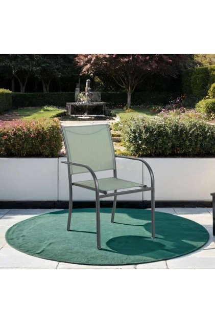 Abril Outdoor Sling Chair - Green