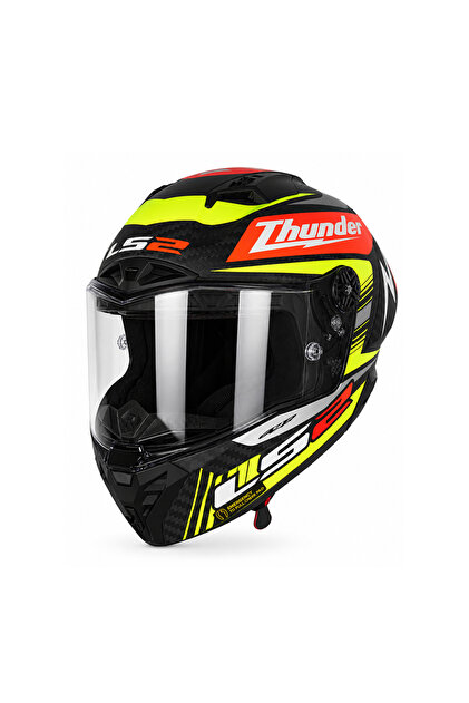 LS2FF805 Thunder GP Aero Replica 805 Motor Kaskı Siyah
