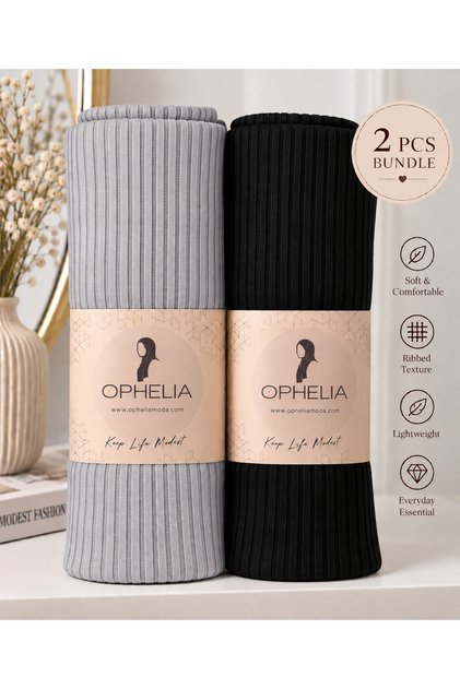 Premium Ribbed Jersey Hijab