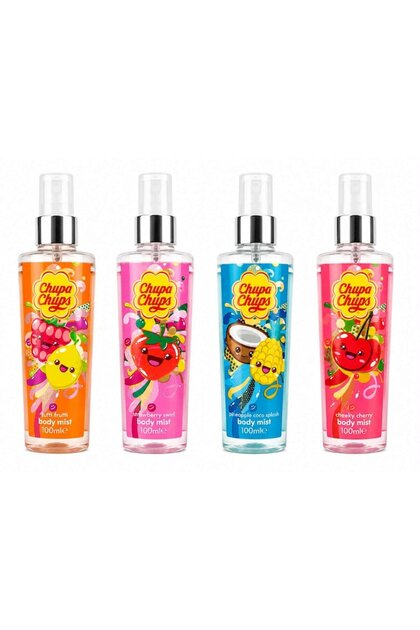 Set 4 Spray-uri de corp Chupa Chups , 100 ml