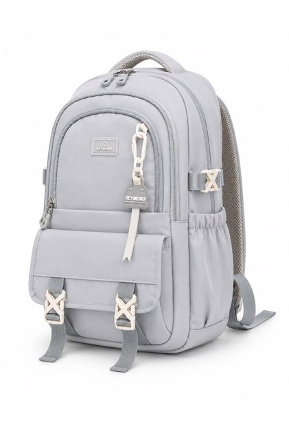 Reymond 2605 Backpack Imported Lightweight Waterproof Fabric Daily School Bag for Girls Boys Unisex Bag