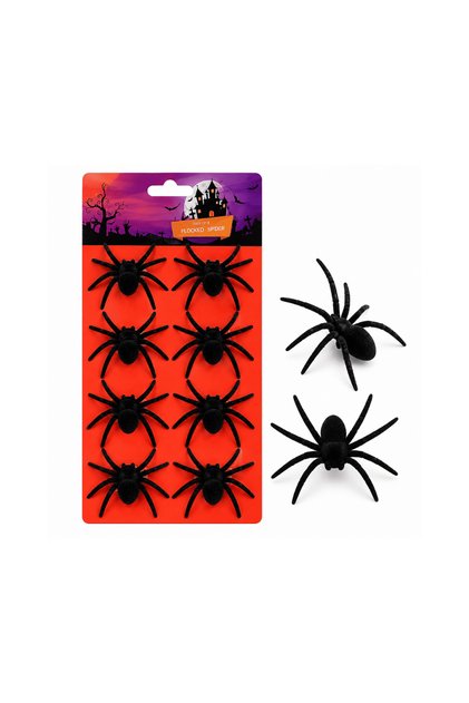 Halloween Örümcek Figür 8'li