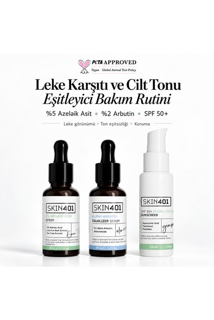 Anti-Blemish and Skin Tone Equalizing Care Routine