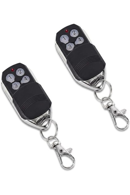 2 Pcs Garage Door Remote Control 433.92Mhz/ 2 Pieces Garage Remote 433.92Mhz Compatible with Power