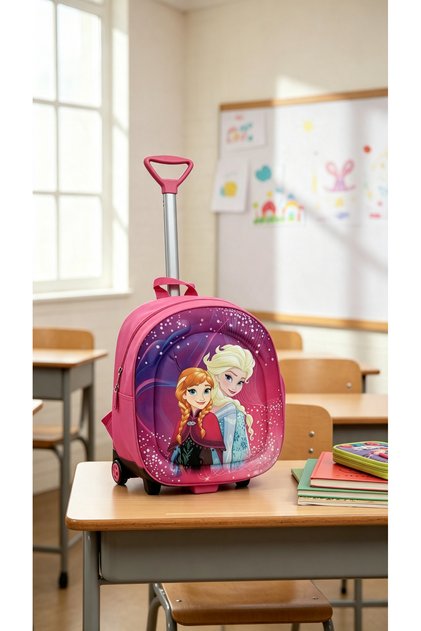 Girl's Kindergarten Nursery Wheeled Backpack and School Bag