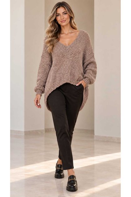 Pulover de damă oversize