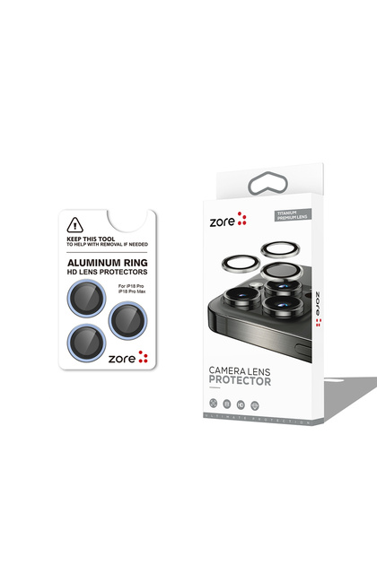 iPhone 18 Pro Max Camera Lens Protector Sapphire Non-Distorting Image Quality Anti-Glare Premium Efr