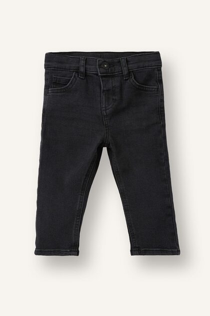 Cotton Regular Fit Jean Trousers Baby Boy D2518A526Au