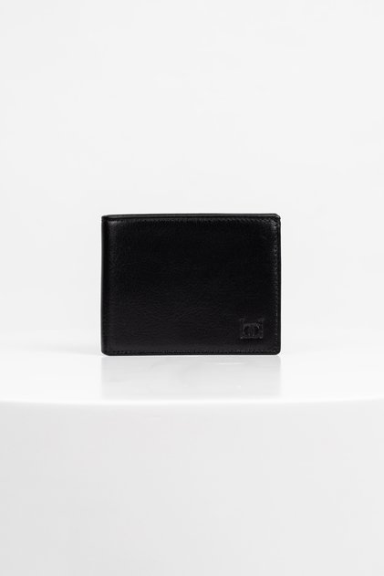 Uzy Genuine Leather Polite Men's Wallet Black