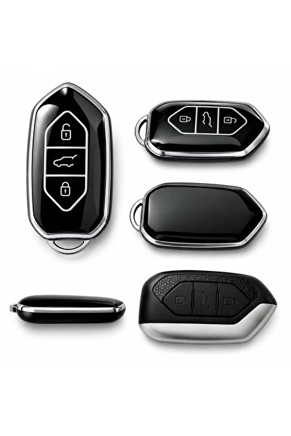Togg T10X & T10F Uyumlu, Darbe ve Çizilmeye Karşı Koruyucu Premium TPU Anahtar Kılıfı