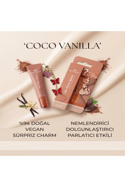 Lip Shine Balm-Coco Vanilla