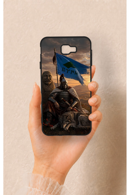 Samsung J7 Prime Compatible Kıpçak Military Patterned Silicone Case