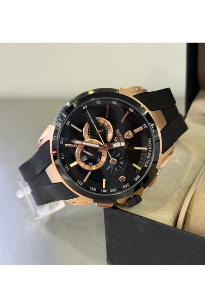 Sports Silicone Cord Men's Wristwatch