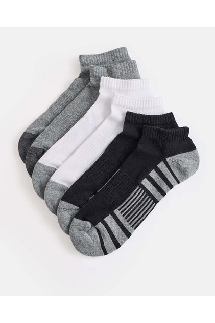 Men Assorted Ankle Socks (Pack Of 3)