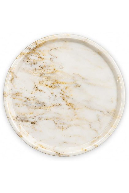 Marmor Natural Marble Bathroom Tray for Perfume, Candles, Jewelry Stone Vanity, Bathroom, Kitchen Co