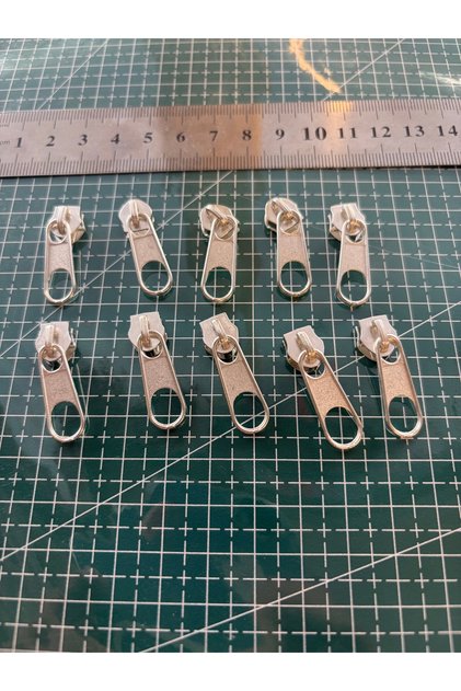 METAL KURÜSÖR (fermuar başlık) 10 adet