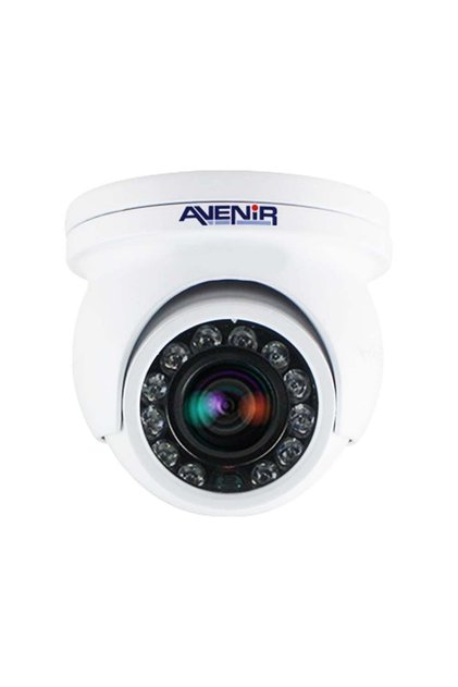 2 MP 2.8 mm Mini Plastik Kasa Dome Kamera Araç Montajına Uygun 20m Gece Görüşlü AV-DF214