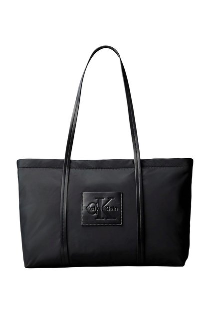 Siyah Kadın Omuz Çantası NYLON MEDIUM TOTE