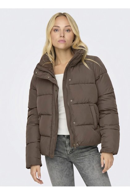 Kahverengi Erkek Çocuk Desenli Mont 13257742 NKMMAX JACKET PA AOP NOOS