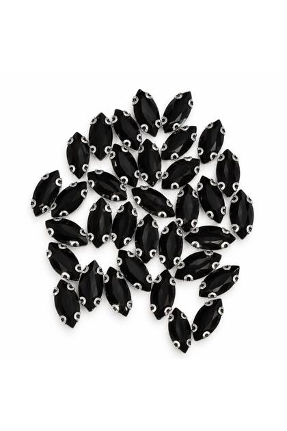 Black Shuttle Model Stele Stone 7 X 15 mm 100 Pieces
