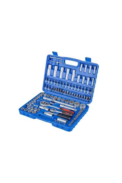 Trusă de scule cu 108 piese, chei tubulare lungi, biți de șurubelniță, Torx (LXC1080)
