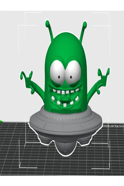 Astrobot Alien karanteri Figür Playstation / Renkli Özel 3D Üretim Alien /10cm