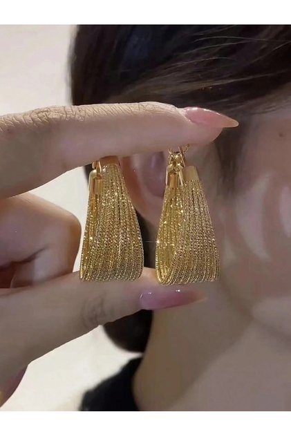 Gold Hoop Earrings
