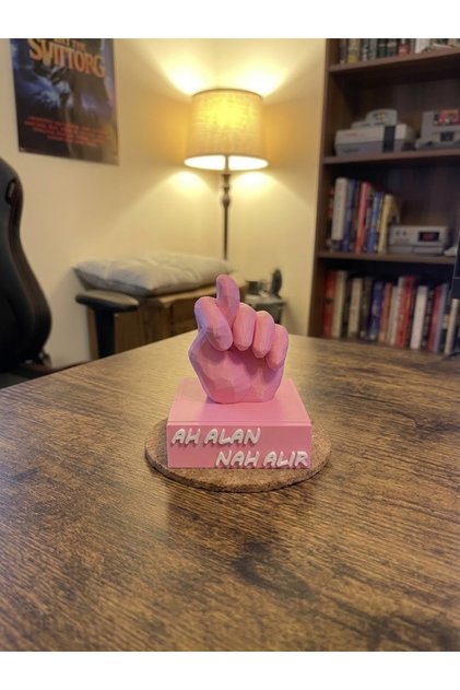 Espirili “Ah alan Nah alır” figürü 8cm