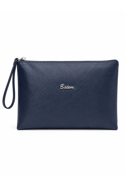 Kadın Lacivert Clutch Çanta Portföy