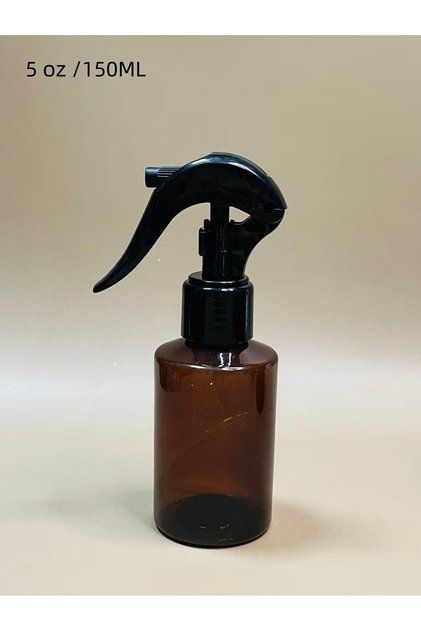 150ML 1PCS 150ml (5oz) 200ml (7oz) 500ml (17oz) Brown UV Protection Spray Plastic Bottles Refillable