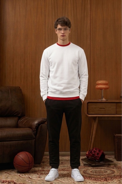 Erkek Basic Sweatshirt 2023537