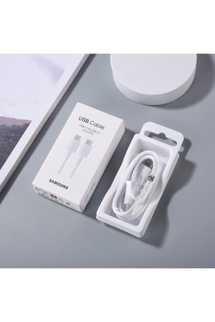 180cm with Box white 65W 45W 5A PD Cable For Galaxy S22 S23 S24 FE S25 Ultra Z Flip