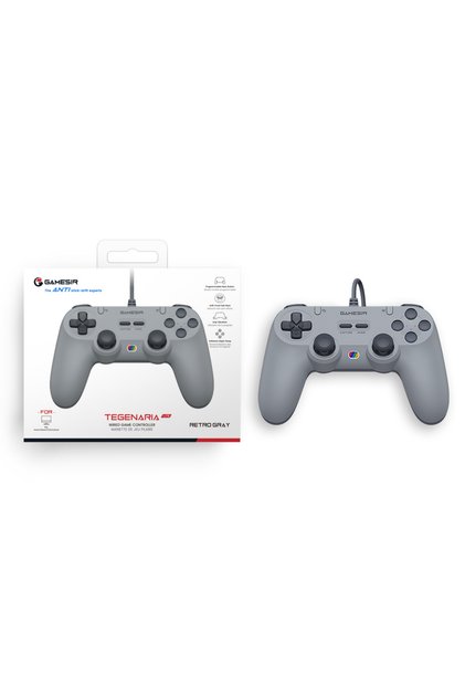 gray GameSir Tegenaria Lite T3 Lite Wired Game Controller With Hall Effect Sticks 1000Hz Polling Rat
