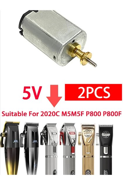 2020C Motor 2PCS 7200RPM Electric Motor for JRL 20C20T Hair Clipper Trimmer Motor Charging Dock Powe