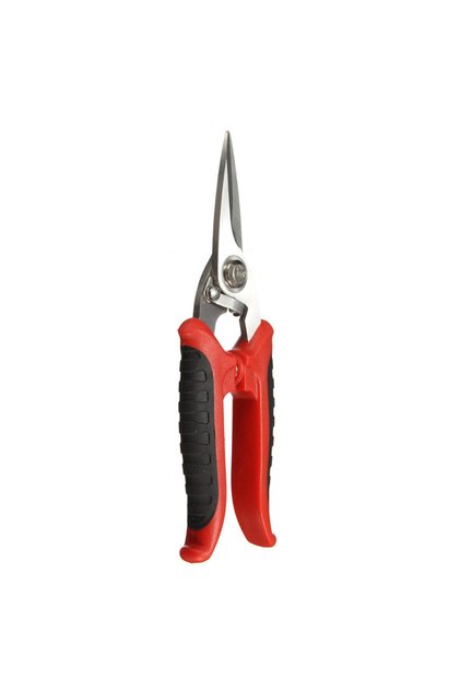 Red 1 PCS Stainless Steel Electrician Scissors Multifunctional Hand Scissors Groove Wire Trimmer and