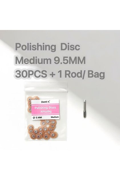 1PC MEDIUM 9.5 Multi-Grit Sanding Discs Set For 30Pcs Polishing Disc Kits + 1 Rod