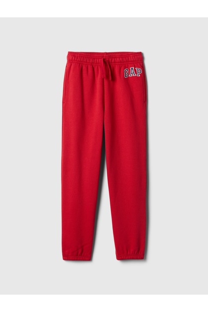 Erkek Çocuk Kırmızı Gap Logo Relaxed Jogger Eşofman Altı