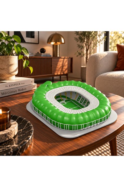Dünyanın En Sıradışı Stadyumu! 🐊 Timsah Arena 3D Bursaspor Stadyum Maketi (Yeşil-Beyaz Efsane!)