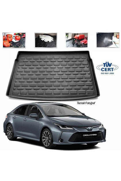 Toyota Corolla Hybrid Bagaj Havuzu Paspası 2019-2020