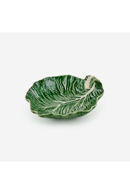 Cabbage Green Ceramic Serving Plate 25 cm