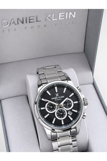 Special Boxed Steel Cord Inner Functions Active 30Mt Water Resistant Men's Wristwatch