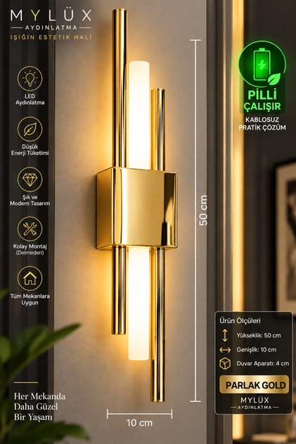 KİRPİ GOLD PİLLİ APLİK TEK ADET