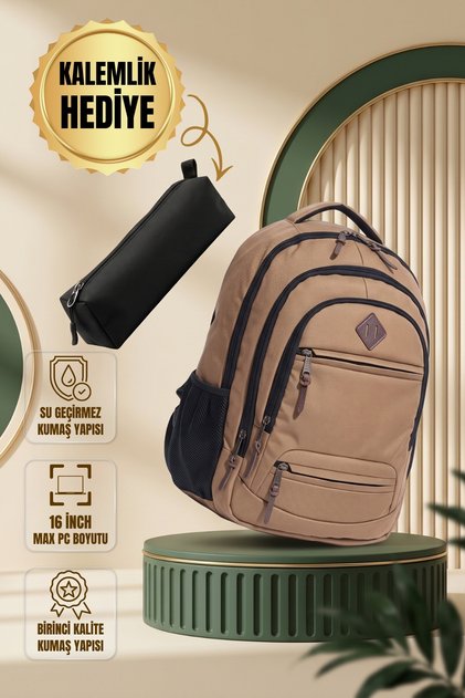 Gk19 Unisex School Backpack Student Daily Travel Holiday Sports Hiking Travel Trip Camping Daily Glass