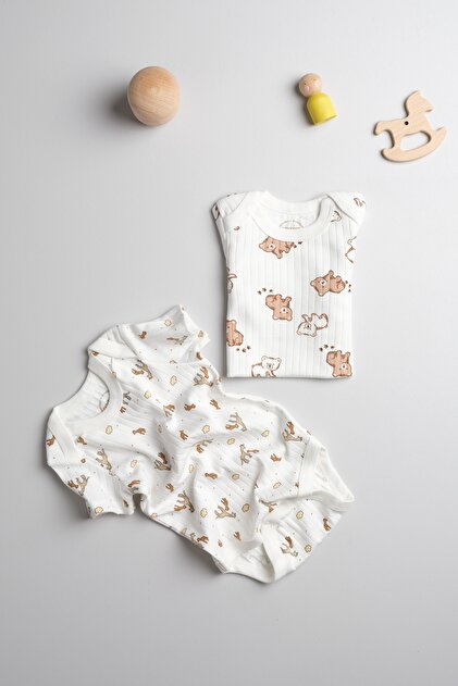 2-Piece Set Camisole Envelope Collar Newborn and Baby Bodysuit