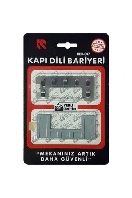 Çelik kapılar için kapı dili koruma bariyeri dil koruma