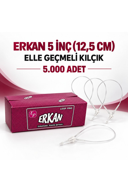 Elle Geçmeli Kılçık 5 Inç 12.5cm 5.000 Adet